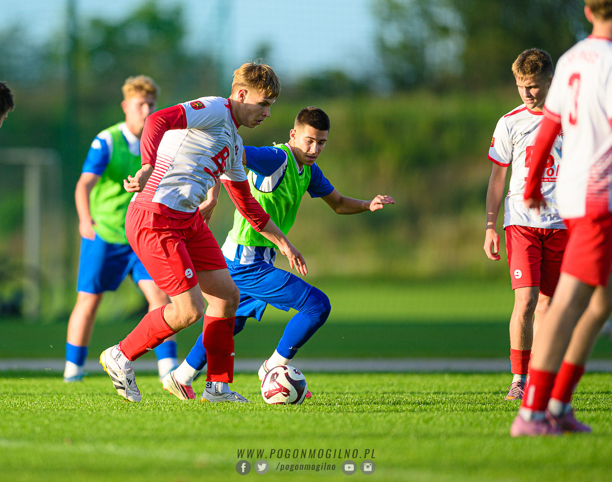FOTORELACJA: Pogoń Mogilno – Piast Łasin (junior młodszy B1)