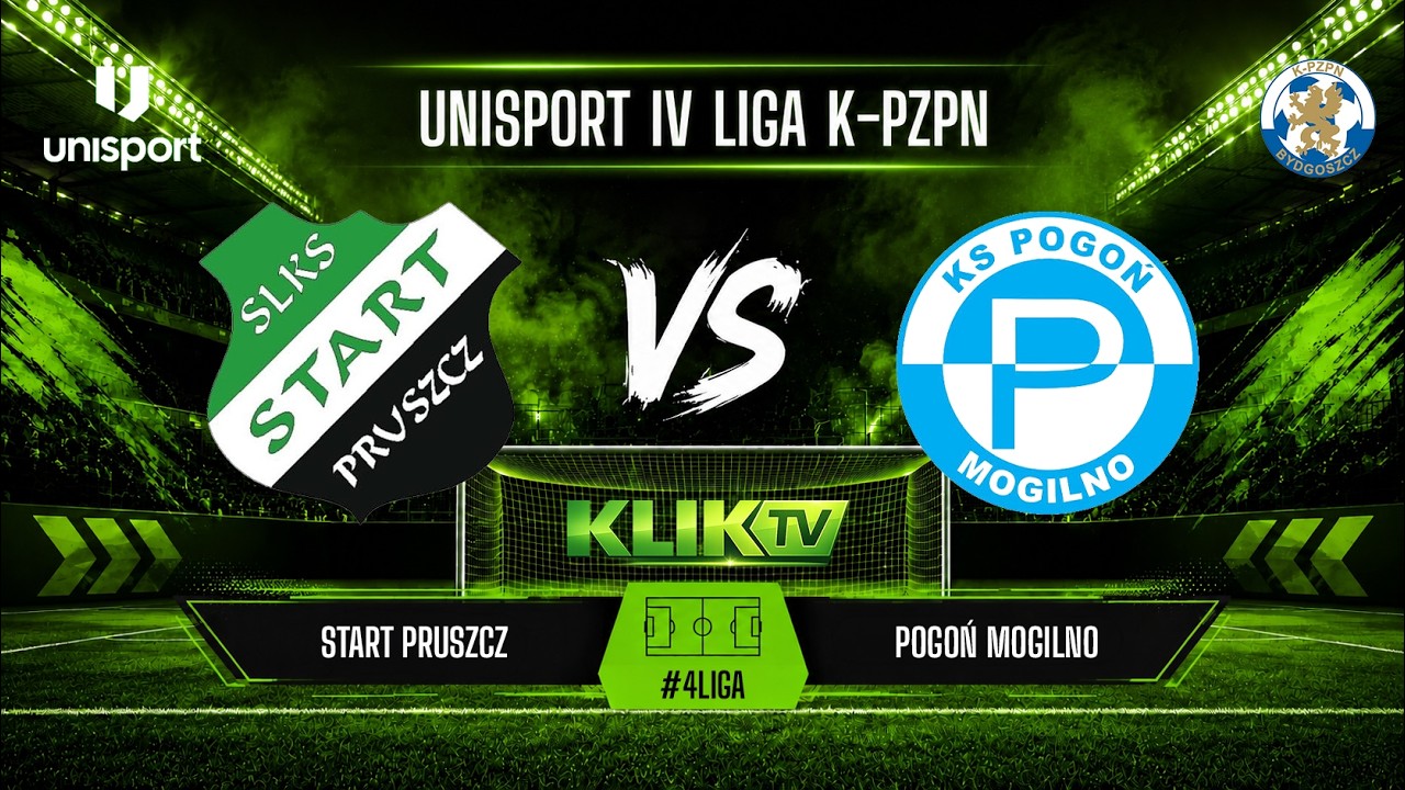 TRANSMISJA: Start Pruszcz – Pogoń Mogilno
