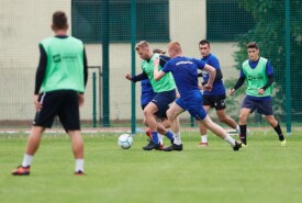 Pierwszy trening (13.07.2019)