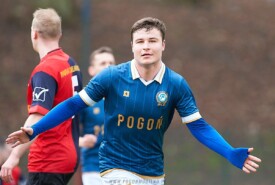 25.3.2023 ChełmnoChełminianka Chełmno 1:5 Pogoń MogilnoIV liga, sezon 2022/2023, 20 kolejkaN/z Adam KozłowskiFoto: Grzegorz Gebala (www.pogonmogilno.pl)
