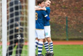 25.3.2023 ChełmnoChełminianka Chełmno 1:5 Pogoń MogilnoIV liga, sezon 2022/2023, 20 kolejkaN/z Adam Kozłowski Krzysztof ChojnackiFoto: Grzegorz Gebala (www.pogonmogilno.pl)
