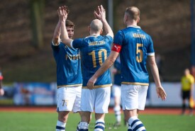 25.3.2023 ChełmnoChełminianka Chełmno 1:5 Pogoń MogilnoIV liga, sezon 2022/2023, 20 kolejkaN/z Norbert Rościszewski Filip Jagielski Antoni KrajnykFoto: Grzegorz Gebala (www.pogonmogilno.pl)