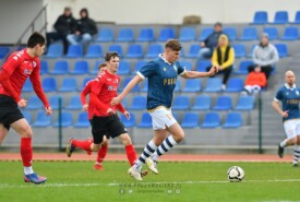 01.{ipmonth0}.2023 Mogilno Pogoń Mogilno 2:2 (1:0) Chemik BydgoszczIV liga, sezon 2022/2023, 21 kolejkaN/z Wiktor MrówczyńskiFoto: Grzegorz Gebala (www.pogonmogilno.pl)