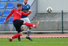 01.{ipmonth0}.2023 Mogilno Pogoń Mogilno 2:2 (1:0) Chemik BydgoszczIV liga, sezon 2022/2023, 21 kolejkaN/z Filip JagielskiFoto: Grzegorz Gebala (www.pogonmogilno.pl)