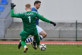 01.{ipmonth0}.2023 Mogilno Pogoń Mogilno 2:2 (1:0) Chemik BydgoszczIV liga, sezon 2022/2023, 21 kolejkaN/z Gracjan Łęt, Krzysztof ChojnackiFoto: Grzegorz Gebala (www.pogonmogilno.pl)