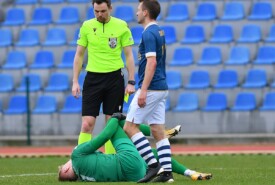 01.{ipmonth0}.2023 Mogilno Pogoń Mogilno 2:2 (1:0) Chemik BydgoszczIV liga, sezon 2022/2023, 21 kolejkaN/z Gracjan Łęt, Krzysztof ChojnackiFoto: Grzegorz Gebala (www.pogonmogilno.pl)