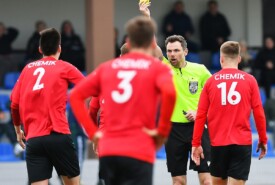 01.{ipmonth0}.2023 Mogilno Pogoń Mogilno 2:2 (1:0) Chemik BydgoszczIV liga, sezon 2022/2023, 21 kolejkaN/z Dawid Błażejczyk Foto: Grzegorz Gebala (www.pogonmogilno.pl)