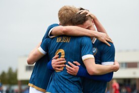 01.{ipmonth0}.2023 Mogilno Pogoń Mogilno 2:2 (1:0) Chemik BydgoszczIV liga, sezon 2022/2023, 21 kolejkaN/z Adam Kozłowski, Wiktor Mrówczyński, Marcin KaliskiFoto: Grzegorz Gebala (www.pogonmogilno.pl)