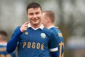15.04.2023 Mogilno Pogoń Mogilno 3:0 (3:0) Pomorzanin SerockIV liga, sezon 2022/2023, 23 kolejkaN/z Foto: Grzegorz Gebala (www.pogonmogilno.pl)