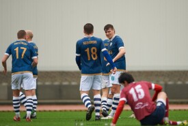 15.04.2023 Mogilno Pogoń Mogilno 3:0 (3:0) Pomorzanin SerockIV liga, sezon 2022/2023, 23 kolejkaN/z Foto: Grzegorz Gebala (www.pogonmogilno.pl)