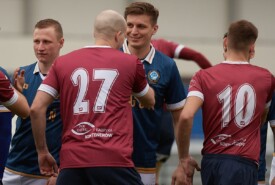 15.04.2023 Mogilno Pogoń Mogilno 3:0 (3:0) Pomorzanin SerockIV liga, sezon 2022/2023, 23 kolejkaN/z Foto: Grzegorz Gebala (www.pogonmogilno.pl)