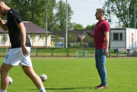 13.05.2023 Izbica KujawskaKujawianka Izbica Kujawska 3:3 Pogoń MogilnoIV liga, sezon 2022/2023, 28 kolejkaN/z Foto: Grzegorz Gębala (www.pogonmogilno.pl)