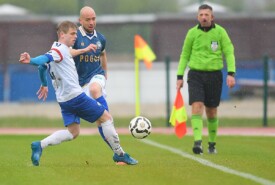 06.05.2023 Mogilno Pogoń Mogilno 1:1 Pomorzanin ToruńIV liga, sezon 2022/2023, 26 kolejkaN/z Foto: Grzegorz Gębala (www.pogonmogilno.pl)