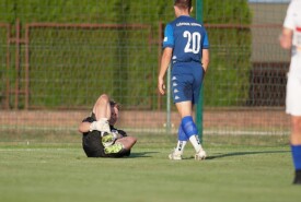 26.07.2023 Dąbrówka, Pogoń Mogilno 1:2 Górnik Konin (Sparing)Foto: Grzegorz Gębala (www.pogonmogilno.pl)