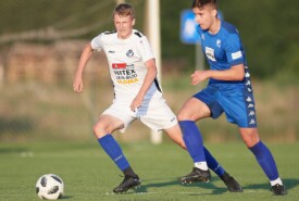 26.07.2023 Dąbrówka, Pogoń Mogilno 1:2 Górnik Konin (Sparing)Foto: Grzegorz Gębala (www.pogonmogilno.pl)