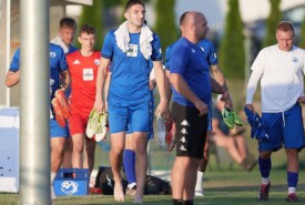 26.07.2023 Dąbrówka, Pogoń Mogilno 1:2 Górnik Konin (Sparing)Foto: Grzegorz Gębala (www.pogonmogilno.pl)