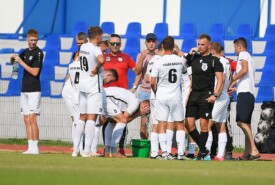 19.08.2023 Mogilno, Pogoń Mogilno 2:1 Noteć Łabiszyn IV liga 2023/2024, 4 kolejka Foto: Grzegorz Gębala (www.pogonmogilno.pl)