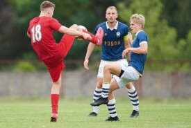 05.08.2023 Aleksandrów Kujawski, Orlęta Aleksandrów Kujawski 4:1 Pogoń Mogilno IV liga 2023/2024, 1 kolejkaFoto: Grzegorz Gębala (www.pogonmogilno.pl)