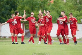 05.08.2023 Aleksandrów Kujawski, Orlęta Aleksandrów Kujawski 4:1 Pogoń Mogilno IV liga 2023/2024, 1 kolejkaFoto: Grzegorz Gębala (www.pogonmogilno.pl)