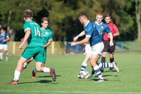 16.09.2023 Izbica Kujawska, Kujawianka Izbica Kujawska 3:2 Pogoń Mogilno IV liga 2023/2024, 8 kolejka Foto: Grzegorz Gębala (www.pogonmogilno.pl)