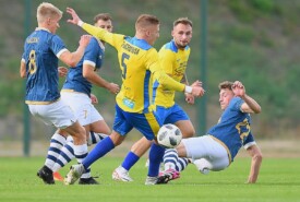 23.09.2023 Mogilno, Pogoń Mogilno 1:2 Tłuchowia TłuchowoIV liga 2023/2024, 9 kolejka Foto: Grzegorz Gębala (www.pogonmogilno.pl)