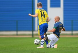 23.09.2023 Mogilno, Pogoń Mogilno 1:2 Tłuchowia TłuchowoIV liga 2023/2024, 9 kolejka Foto: Grzegorz Gębala (www.pogonmogilno.pl)