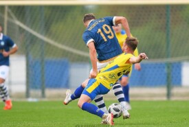 23.09.2023 Mogilno, Pogoń Mogilno 1:2 Tłuchowia TłuchowoIV liga 2023/2024, 9 kolejka Foto: Grzegorz Gębala (www.pogonmogilno.pl)