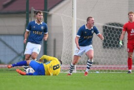 23.09.2023 Mogilno, Pogoń Mogilno 1:2 Tłuchowia TłuchowoIV liga 2023/2024, 9 kolejka Foto: Grzegorz Gębala (www.pogonmogilno.pl)