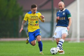23.09.2023 Mogilno, Pogoń Mogilno 1:2 Tłuchowia TłuchowoIV liga 2023/2024, 9 kolejka Foto: Grzegorz Gębala (www.pogonmogilno.pl)