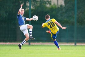 23.09.2023 Mogilno, Pogoń Mogilno 1:2 Tłuchowia TłuchowoIV liga 2023/2024, 9 kolejka Foto: Grzegorz Gębala (www.pogonmogilno.pl)