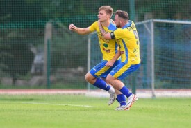 23.09.2023 Mogilno, Pogoń Mogilno 1:2 Tłuchowia TłuchowoIV liga 2023/2024, 9 kolejka Foto: Grzegorz Gębala (www.pogonmogilno.pl)