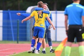 23.09.2023 Mogilno, Pogoń Mogilno 1:2 Tłuchowia TłuchowoIV liga 2023/2024, 9 kolejka Foto: Grzegorz Gębala (www.pogonmogilno.pl)