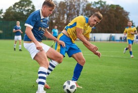 23.09.2023 Mogilno, Pogoń Mogilno 1:2 Tłuchowia TłuchowoIV liga 2023/2024, 9 kolejka Foto: Grzegorz Gębala (www.pogonmogilno.pl)