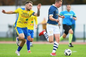 23.09.2023 Mogilno, Pogoń Mogilno 1:2 Tłuchowia TłuchowoIV liga 2023/2024, 9 kolejka Foto: Grzegorz Gębala (www.pogonmogilno.pl)