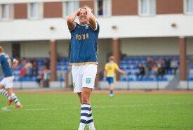 23.09.2023 Mogilno, Pogoń Mogilno 1:2 Tłuchowia TłuchowoIV liga 2023/2024, 9 kolejka Foto: Grzegorz Gębala (www.pogonmogilno.pl)