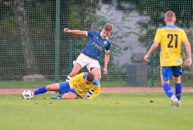 23.09.2023 Mogilno, Pogoń Mogilno 1:2 Tłuchowia TłuchowoIV liga 2023/2024, 9 kolejka Foto: Grzegorz Gębala (www.pogonmogilno.pl)