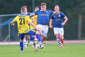23.09.2023 Mogilno, Pogoń Mogilno 1:2 Tłuchowia TłuchowoIV liga 2023/2024, 9 kolejka Foto: Grzegorz Gębala (www.pogonmogilno.pl)