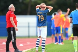 23.09.2023 Mogilno, Pogoń Mogilno 1:2 Tłuchowia TłuchowoIV liga 2023/2024, 9 kolejka Foto: Grzegorz Gębala (www.pogonmogilno.pl)