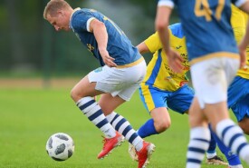 23.09.2023 Mogilno, Pogoń Mogilno 1:2 Tłuchowia TłuchowoIV liga 2023/2024, 9 kolejka Foto: Grzegorz Gębala (www.pogonmogilno.pl)