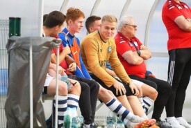 23.09.2023 Mogilno, Pogoń Mogilno 1:2 Tłuchowia TłuchowoIV liga 2023/2024, 9 kolejka Foto: Grzegorz Gębala (www.pogonmogilno.pl)