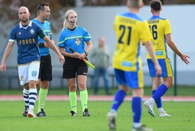 23.09.2023 Mogilno, Pogoń Mogilno 1:2 Tłuchowia TłuchowoIV liga 2023/2024, 9 kolejka Foto: Grzegorz Gębala (www.pogonmogilno.pl)
