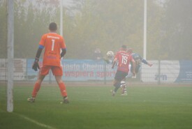 11.11.2023 Chełmno,Chełminianka Chełmno 3:6 Pogoń MogilnoIV liga 2023/2024, 16 kolejka Foto: Grzegorz Gębala (www.pogonmogilno.pl)