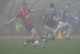 11.11.2023 Chełmno,Chełminianka Chełmno 3:6 Pogoń MogilnoIV liga 2023/2024, 16 kolejka Foto: Grzegorz Gębala (www.pogonmogilno.pl)