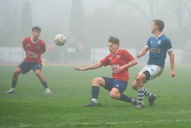 11.11.2023 Chełmno,Chełminianka Chełmno 3:6 Pogoń MogilnoIV liga 2023/2024, 16 kolejka Foto: Grzegorz Gębala (www.pogonmogilno.pl)