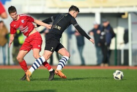 09.03.2024 MogilnoPogoń Mogilno 6:0 Orlęta Aleksandrów Kujawski18 kolejka IV ligi 2023/2024Foto: Grzegorz Gębala