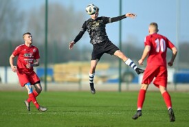 09.03.2024 MogilnoPogoń Mogilno 6:0 Orlęta Aleksandrów Kujawski18 kolejka IV ligi 2023/2024Foto: Grzegorz Gębala