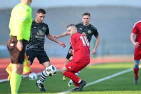 09.03.2024 MogilnoPogoń Mogilno 6:0 Orlęta Aleksandrów Kujawski18 kolejka IV ligi 2023/2024Foto: Grzegorz Gębala