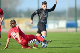 09.03.2024 MogilnoPogoń Mogilno 6:0 Orlęta Aleksandrów Kujawski18 kolejka IV ligi 2023/2024Foto: Grzegorz Gębala