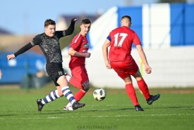 09.03.2024 MogilnoPogoń Mogilno 6:0 Orlęta Aleksandrów Kujawski18 kolejka IV ligi 2023/2024Foto: Grzegorz Gębala
