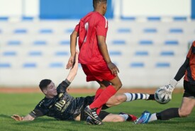 09.03.2024 MogilnoPogoń Mogilno 6:0 Orlęta Aleksandrów Kujawski18 kolejka IV ligi 2023/2024Foto: Grzegorz Gębala